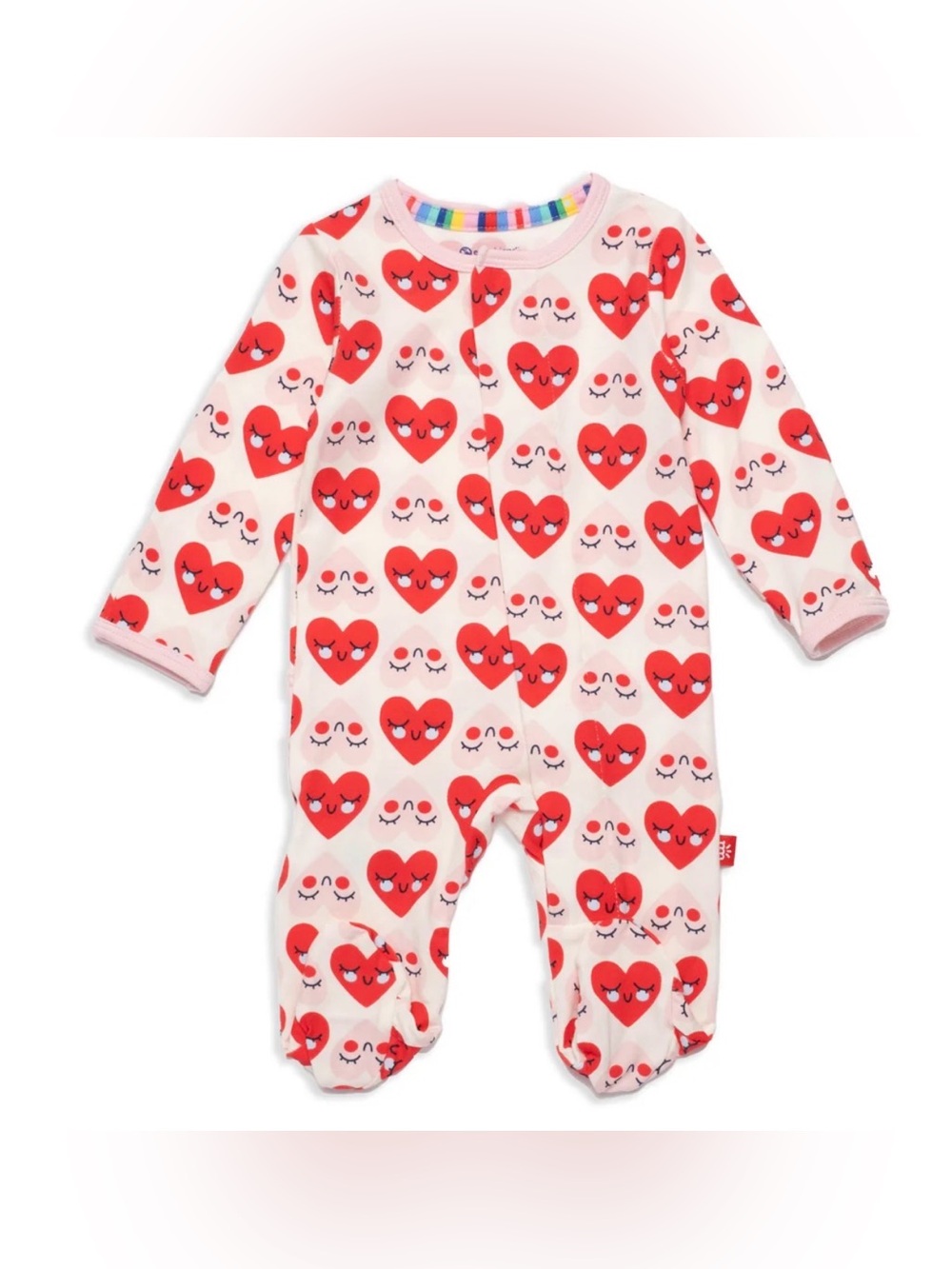 MAGNETIC ME Lookin So Crazy In Love Modal Magnetic Footie - NB